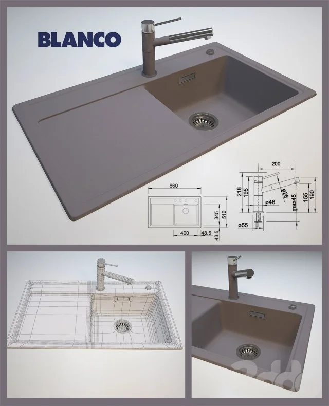 Blanco Zenar XL 45 S-F + Blanco Alta-S Compact